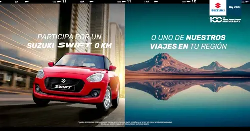 SUZUKI 100 AÑOS JUNTOS: PREMIA LOS VIAJES E HISTORIAS DE SUS PROTAGONISTAS